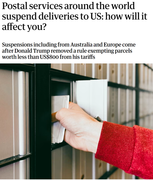 英国《卫报》报道截图